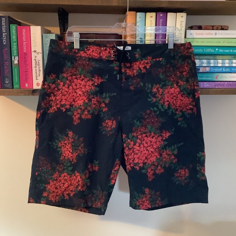 John Elliott Men’s Floral Print Board Shorts Size XL | Designer Streetwear LA